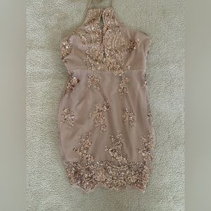 Sequin Mini Dress